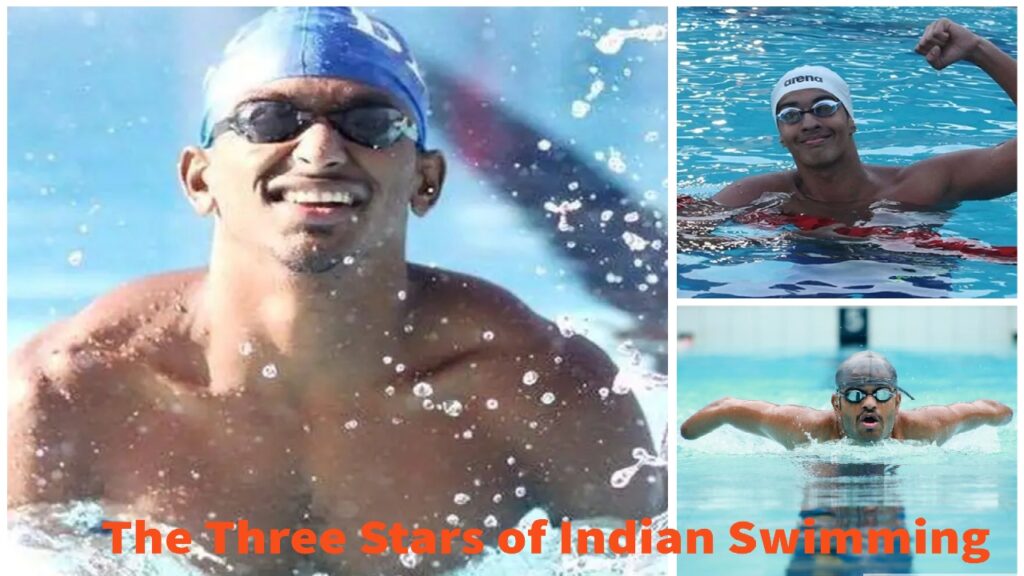 The Three Stars of Indian Swimming