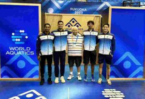 India fails at Fukuoka World Swimming Championships